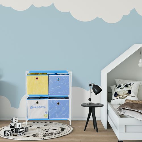 Etagère Enfant Dino Avec Boîtes
