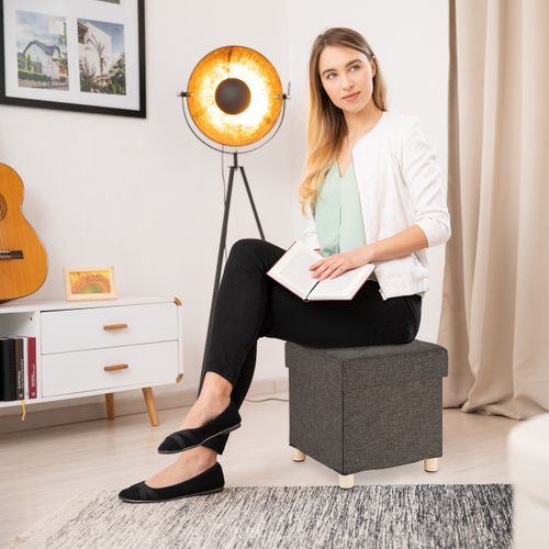 Tabouret Avec Espace De Rangement
