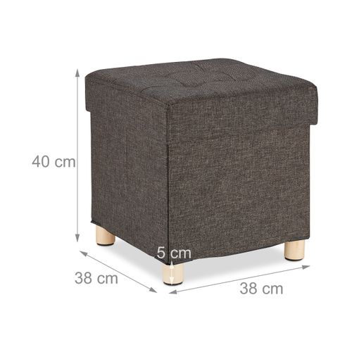 Tabouret Avec Espace De Rangement