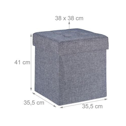 Tabouret Avec Espace De Rangement