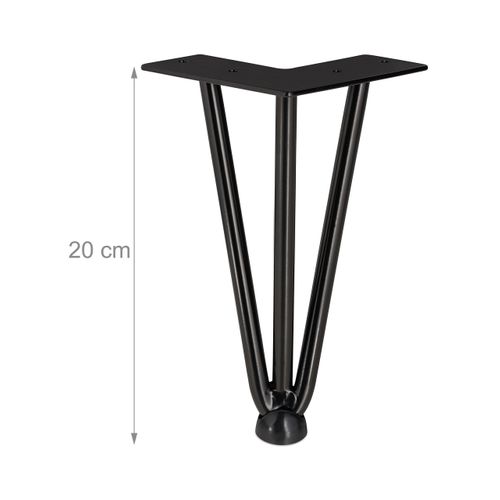 Jeu De 4 Pieds En Épingle 3 Entretoises