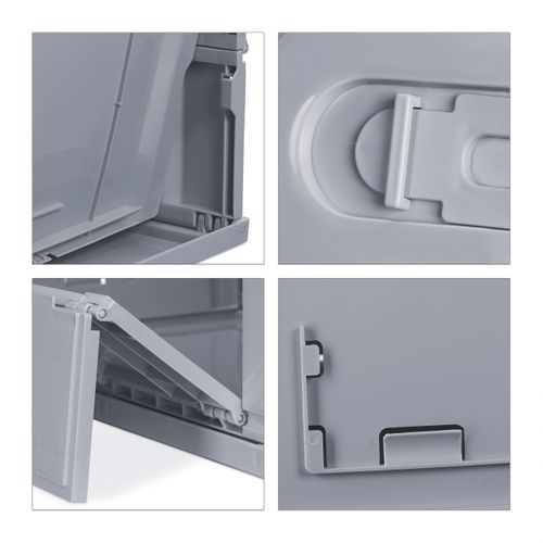 Boîte De Transport Pliable Couvercle