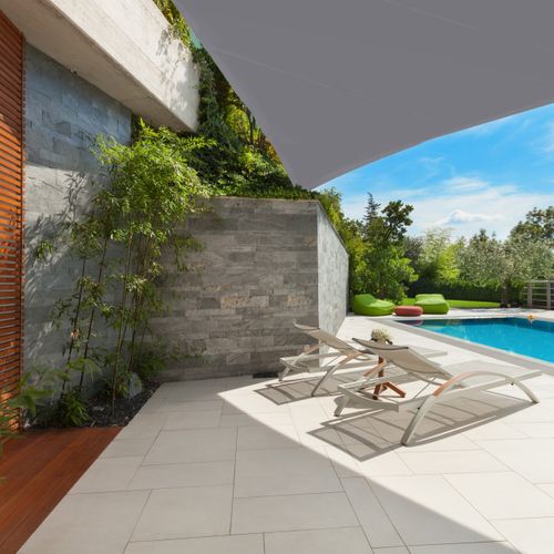 Voile D'ombrage Triangle Gris