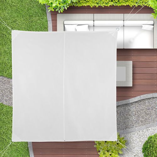 Voile D’ombrage Carré Blanc