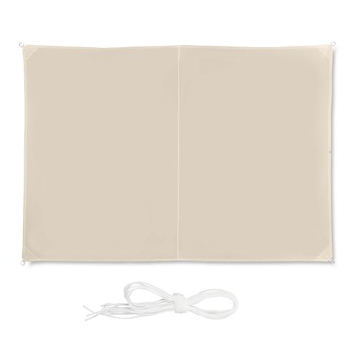 Voile D'ombrage Rectangle Beige