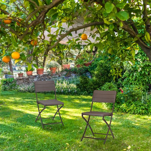 Chaises De Jardin Jeu De 2 Effet Optique
