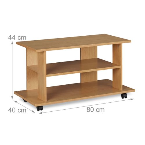 Meuble TV Sur Roulettes