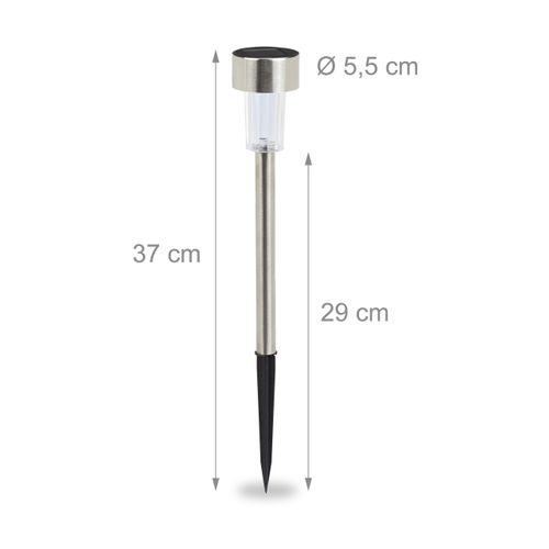 Lampes Solaires Sur Piquet LED Lot De 10