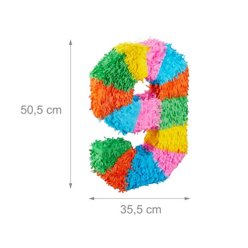 Pinata Chiffre Numéro Anniversaire
