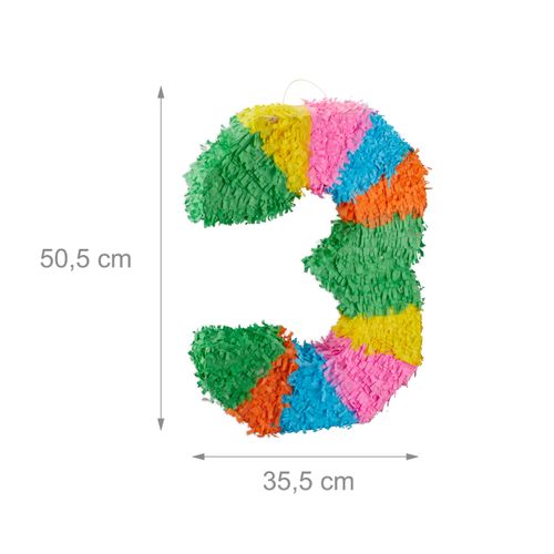 Pinata Chiffre Numéro Anniversaire