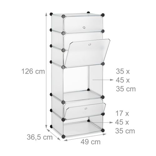 Meuble à Chaussures Avec 6 Casiers