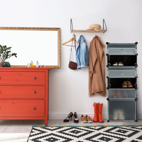 Meuble à Chaussures Avec 6 Casiers