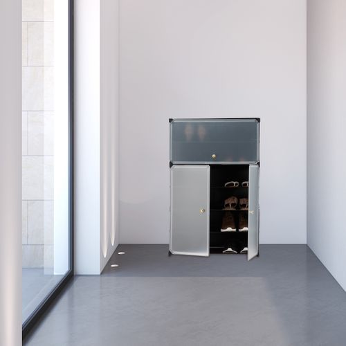 Armoire à Chaussures En Plastique