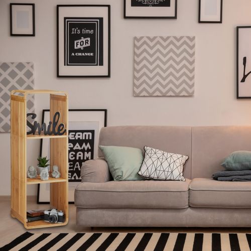 Etagère En Bambou Avec Étages