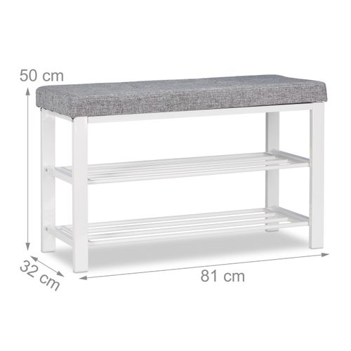 Banc Range-chaussures Coussin Rembourré