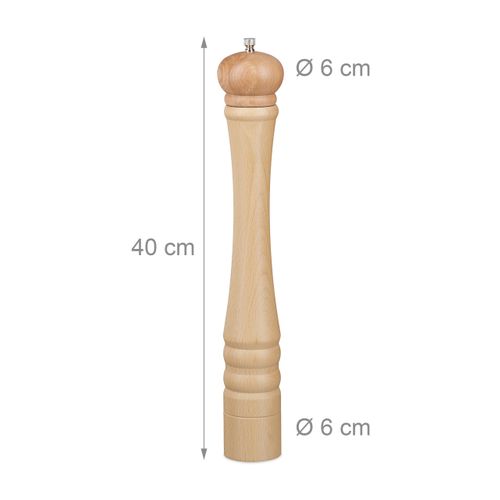 Poivrier En Bois Meule En Céramique