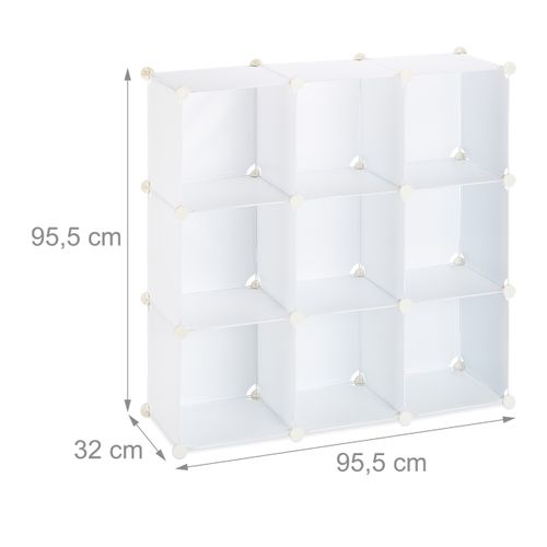 Étagère Rangement 9 Casiers