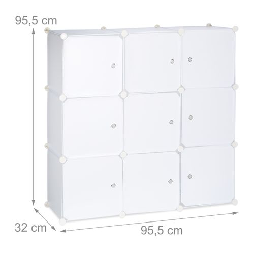 Étagère Rangement Avec Portes