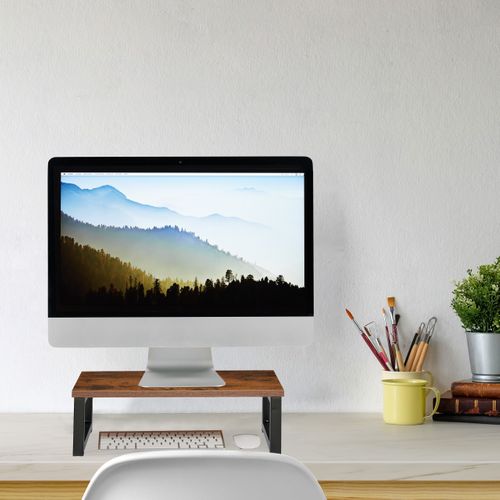 Support Écran PC Au Design Industriel