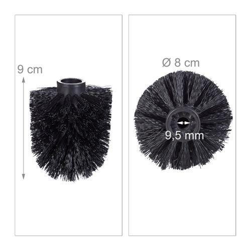 Tête De Rechange Brosse Wc Lot De 5