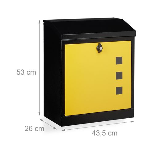 Boîte Aux Lettres Murale Grande Xl