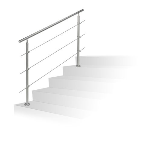 Rampe D'escalier En Inox Extérieur