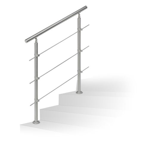 Rampe D'escalier En Inox Extérieur