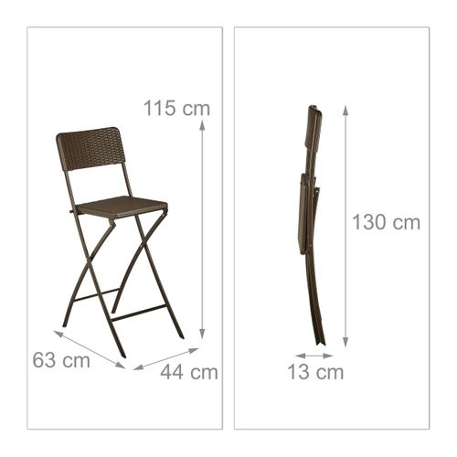 Chaise De Bar Lot De 2 Tabouret