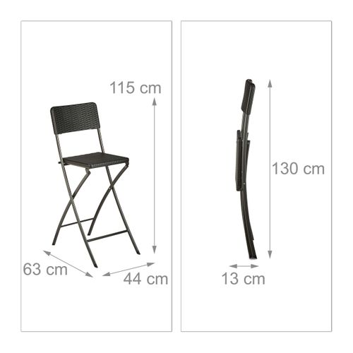 Chaise De Bar Lot De 2 Tabouret