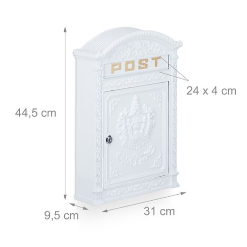 Boîte Aux Lettres Murale Vintage