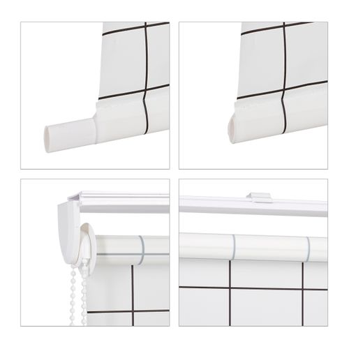 Store De Douche à Carreaux