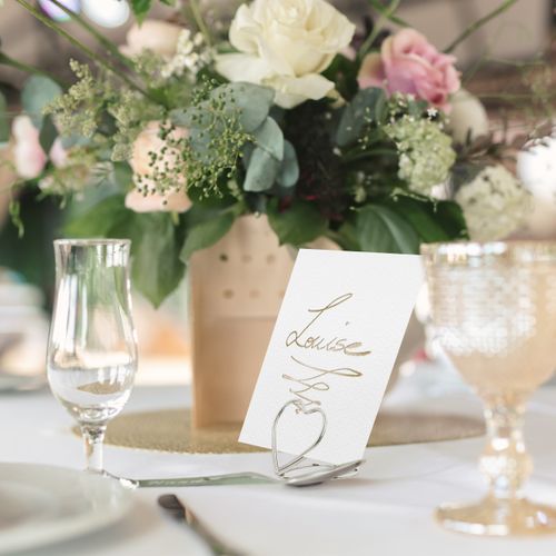 48x Porte-numéros De Table De Mariage