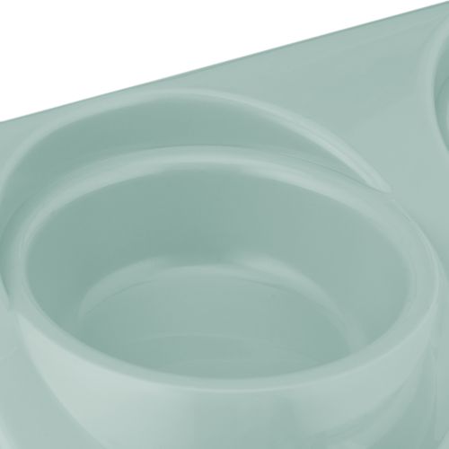 2x Supports Surélevés Double Gamelle