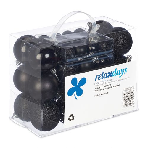 Boules De Noël En Lot De 50