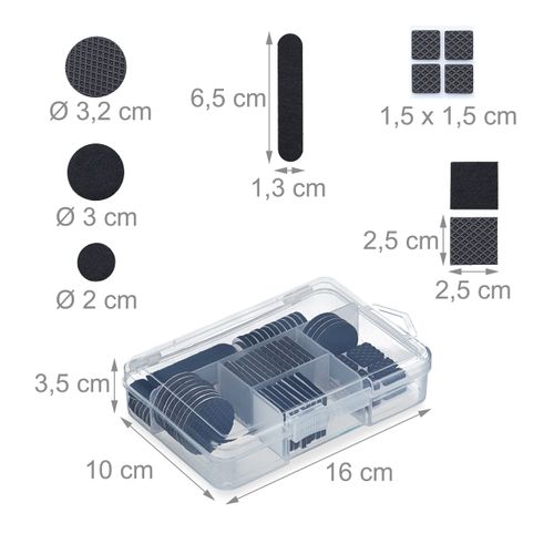 Lot De 136 Patins Pour Meuble
