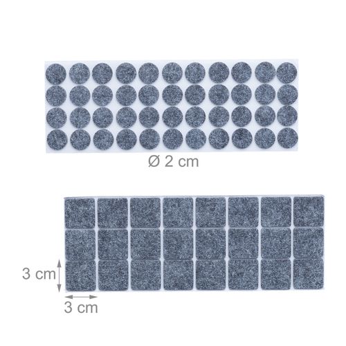 Lot De 180 Patins Antidérapants