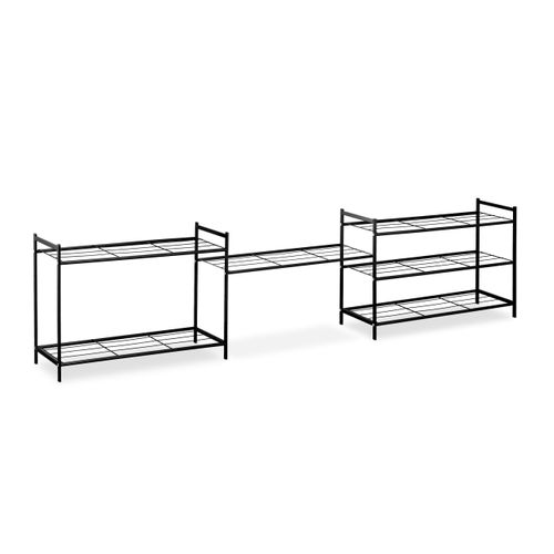 Étagère à Chaussures Empilable 3 Niveaux
