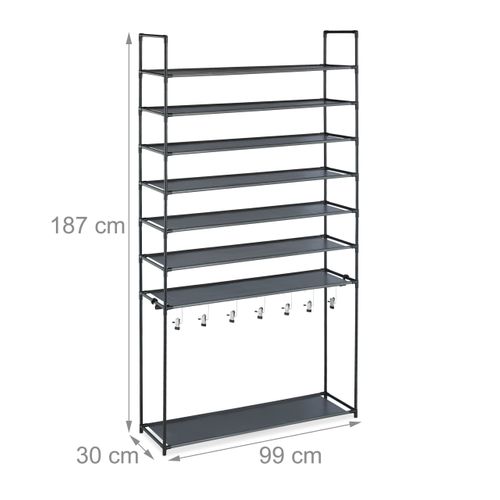 Étagère à Chaussures Compartiment Bottes
