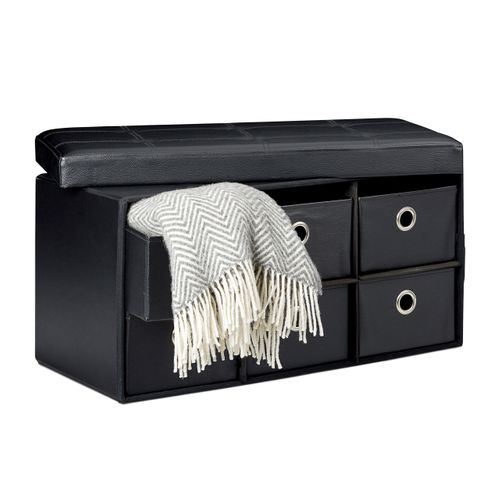 Banc De Rangement Tabouret Coffre