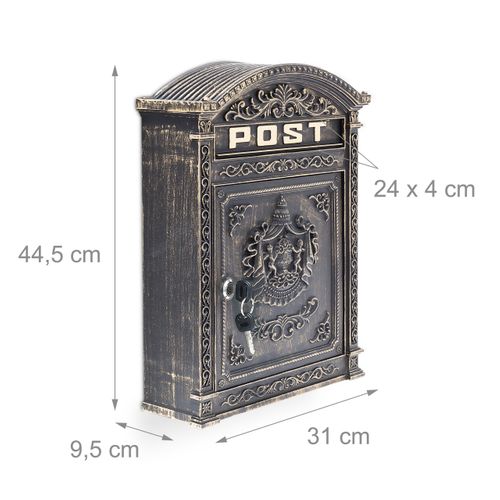 Boîte Aux Lettres Murale Vintage