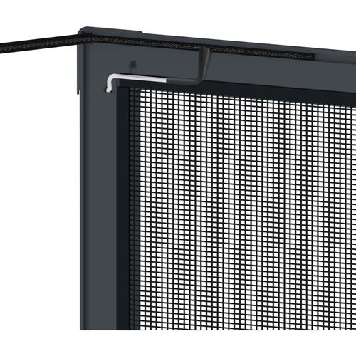 Moustiquaire Pour Fenêtre Avec Ressorts D'accrochage 100 X 120 Cm