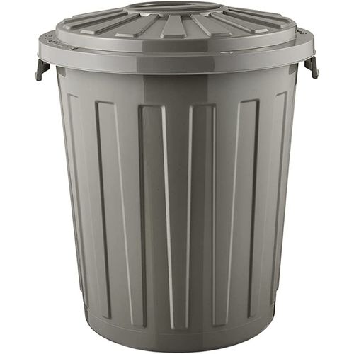 Poubelle Eco Multifonction Avec Couvercle Verrouillable, Grande, Plastique Solide (pp), 23l