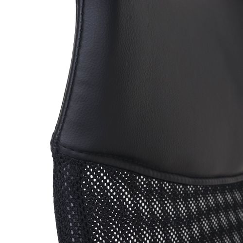 Fauteuil/siège De Bureau Oslo, Ergonomique, Simili-cuir/filet, Noir