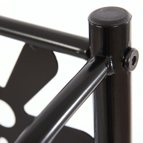 Range-chaussures, Métal, 3 Tablettes, H-70cm