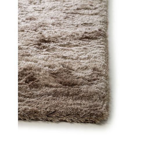 Tapis à Poils Longs Whisper Marron Clair 160x230 Cm
