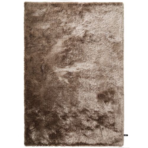 Tapis à Poils Longs Whisper Marron Clair 160x230 Cm