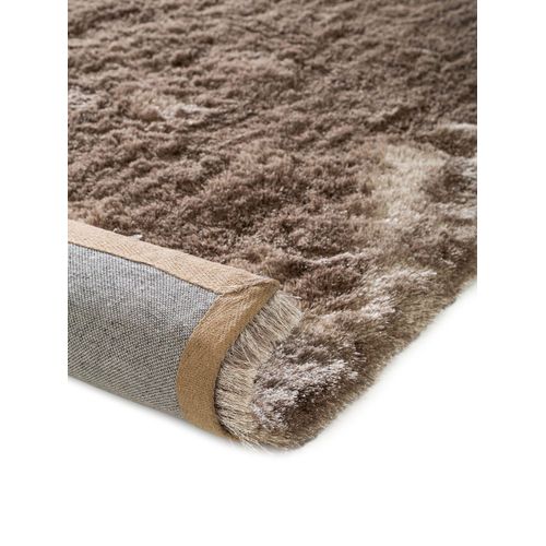 Tapis à Poils Longs Whisper Marron Clair 240x340 Cm