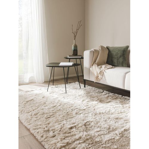 Tapis à Poils Longs Whisper Beige 240x340 Cm