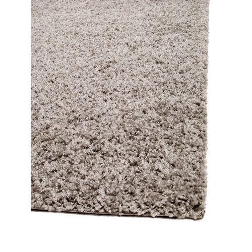 Tapis à Poils Longs Swirls Gris 80x150 Cm