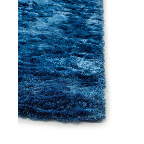 Tapis à Poils Longs Whisper Bleu 120x170 Cm